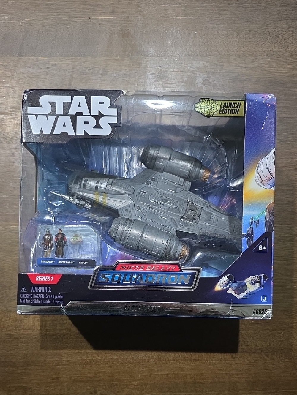 Star Wars Gray Razor Crest Micro Galaxy Squadron Launch Edition
